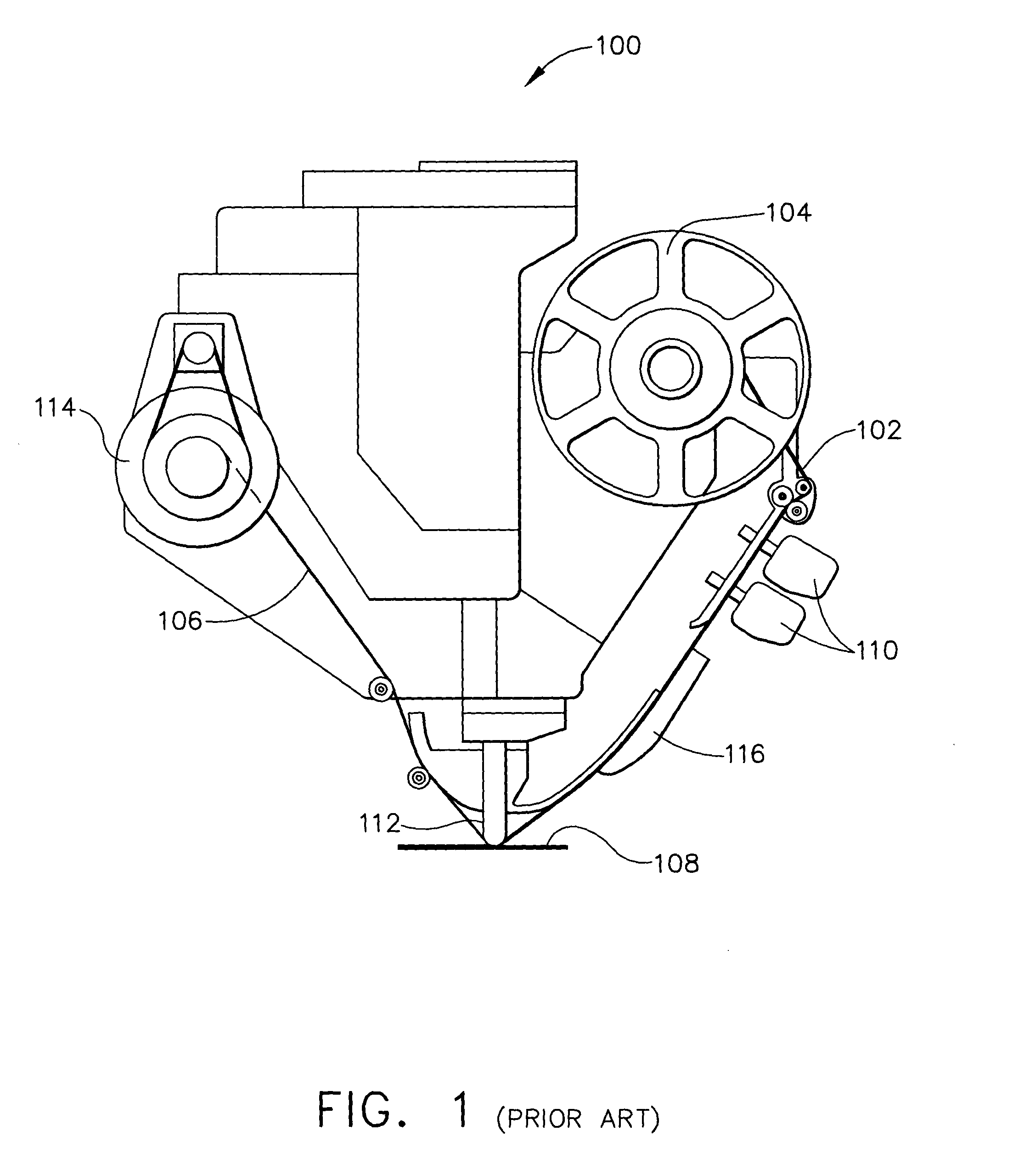 Automated composite lay-up to an internal fuselage mandrel