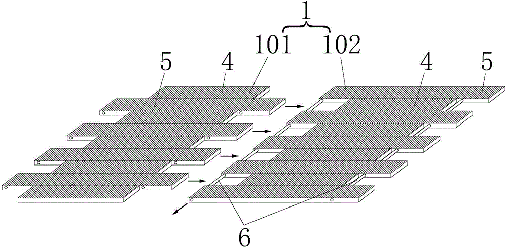 Transport conversion mechanism and long-distance pedestrian transporting device