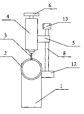 Automatic circular mould perforating machine