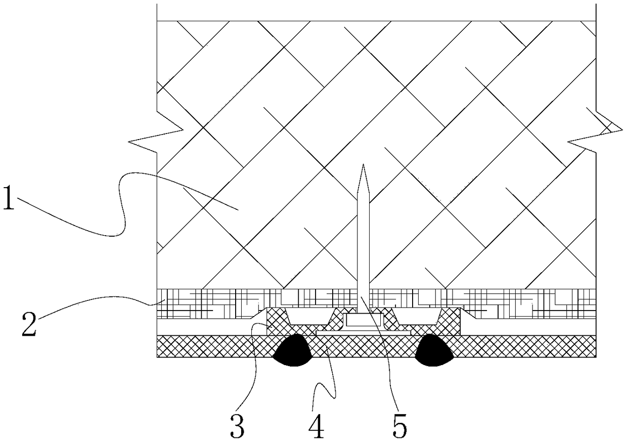 Self-adhesive waterproof board, drainage board, waterproof and drainage board