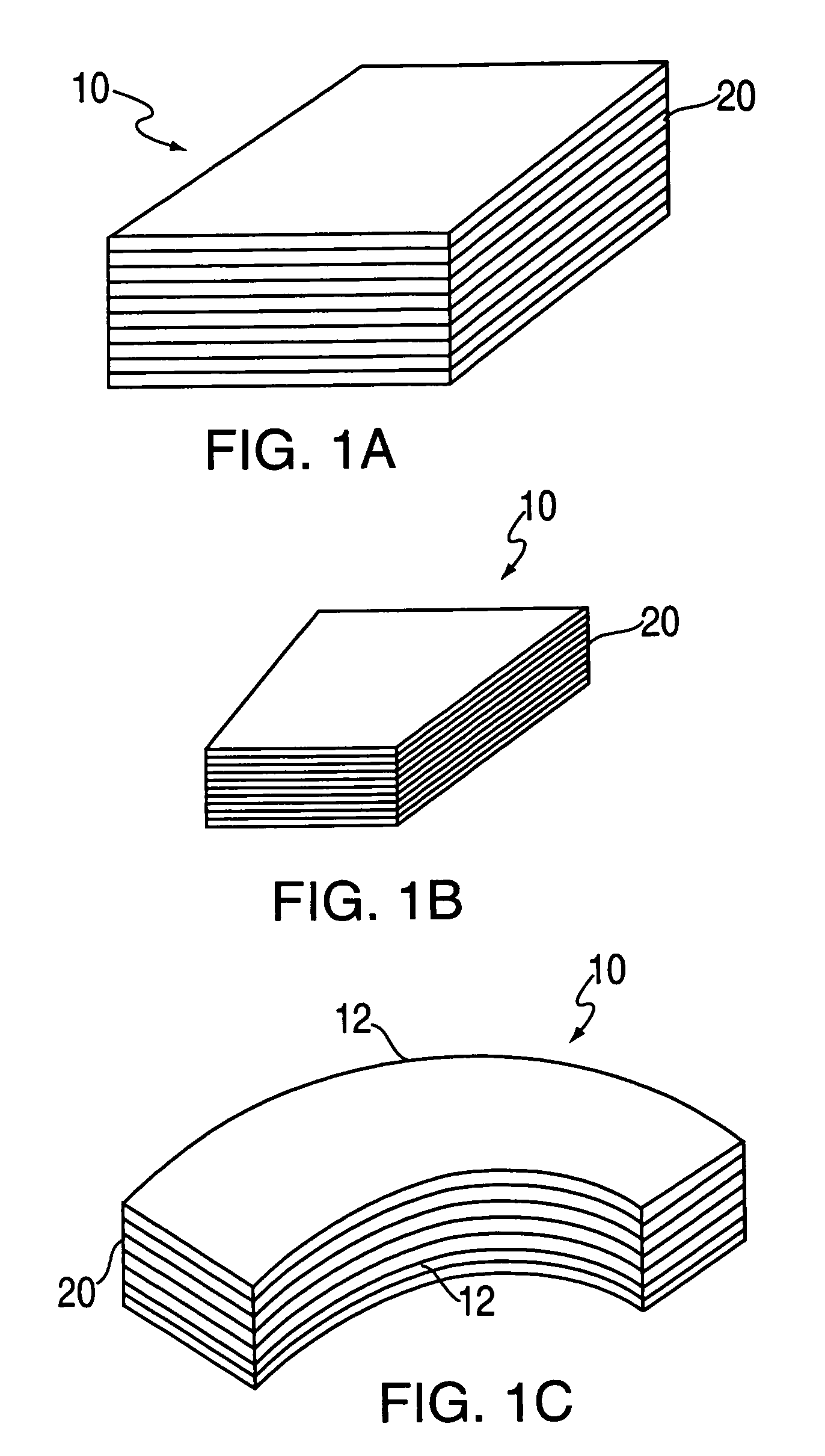 Bulk stamped amorphous metal magnetic component