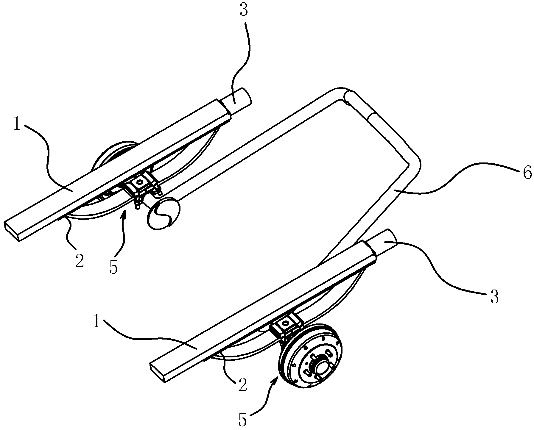 Back wheel position adjusting device for vehicle and vehicle with adjusting device
