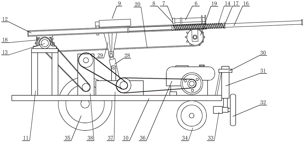 Comprehensive multipurpose fire-fighting truck