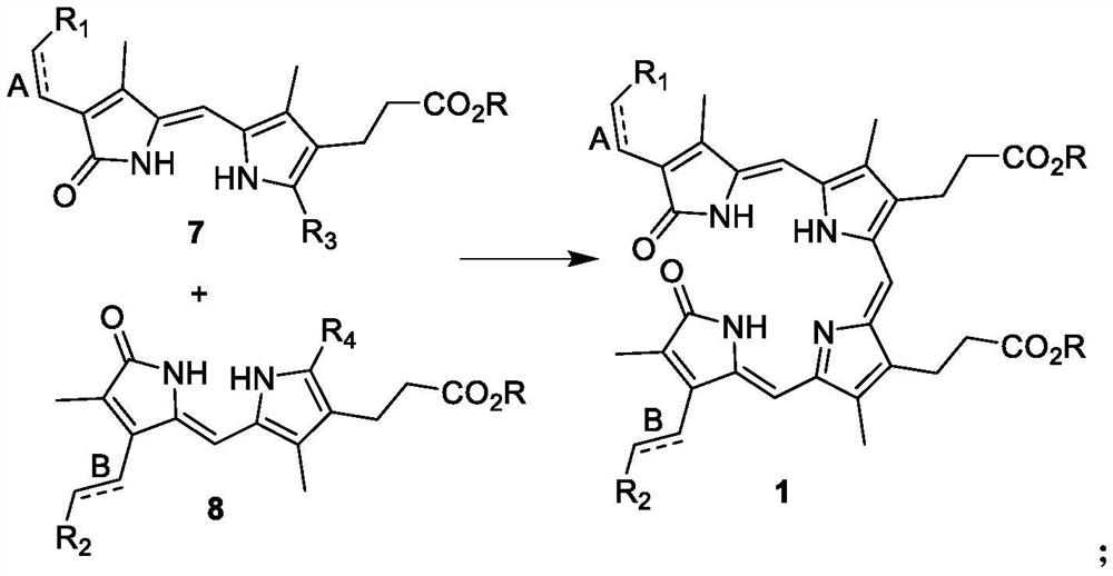 Biliverdin compound as well as preparation method and application thereof