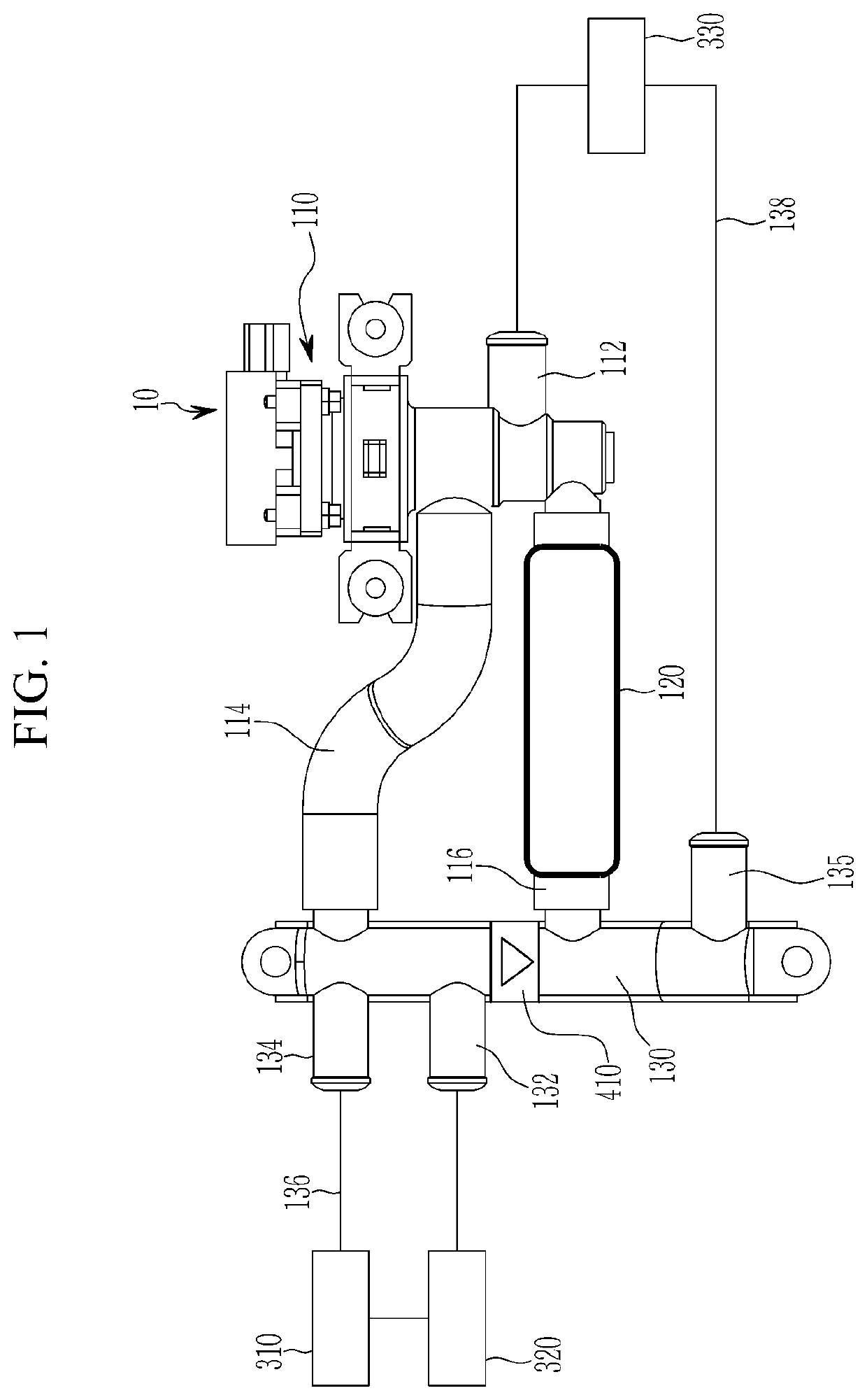 Cooling system for electric vehicle