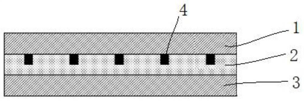 Transparent laminated glass based on grids, preparation method and window carrier