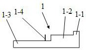 Multi-step precast concrete retaining wall