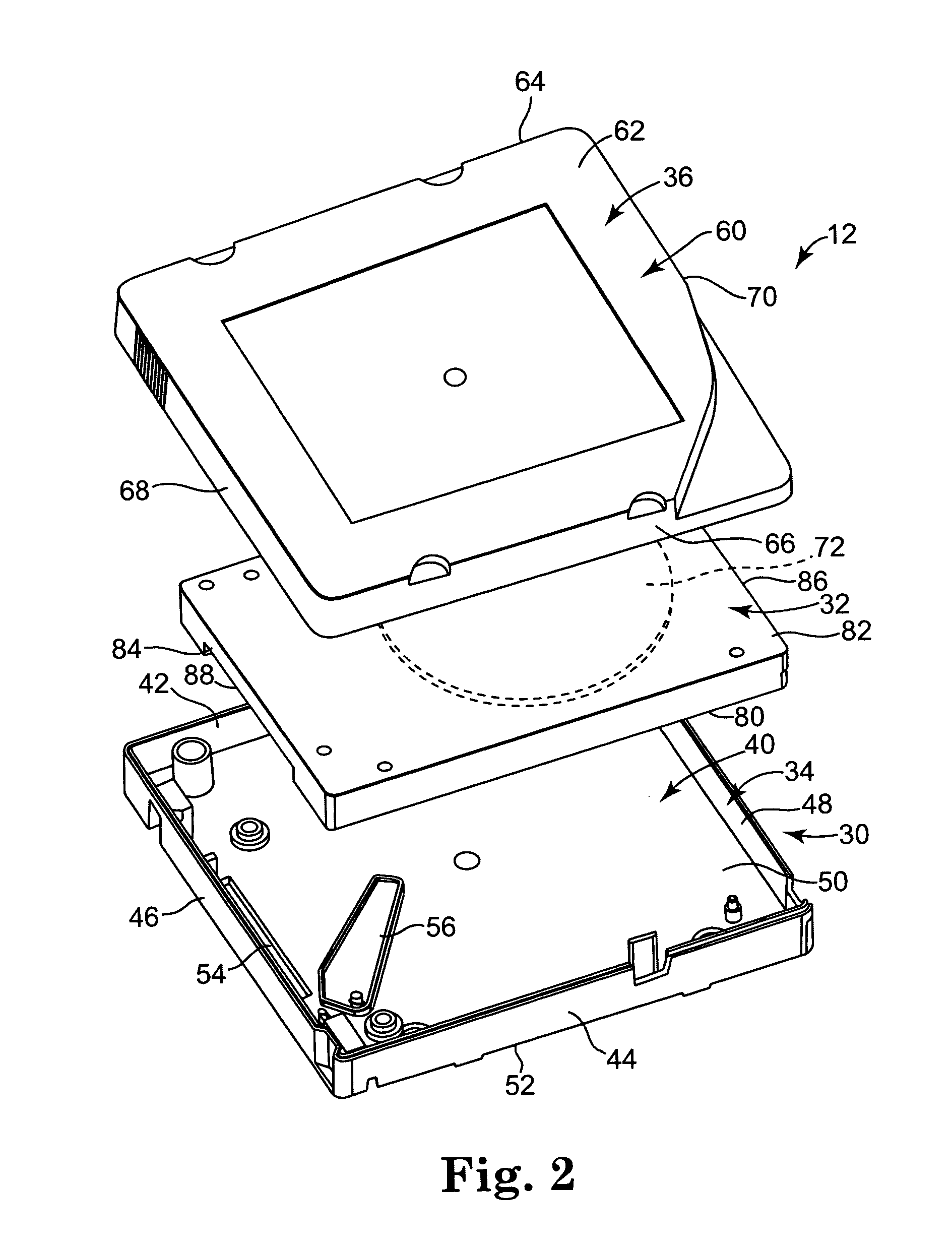 Electronic data connector of data storage cartridge and associated cartridge drive