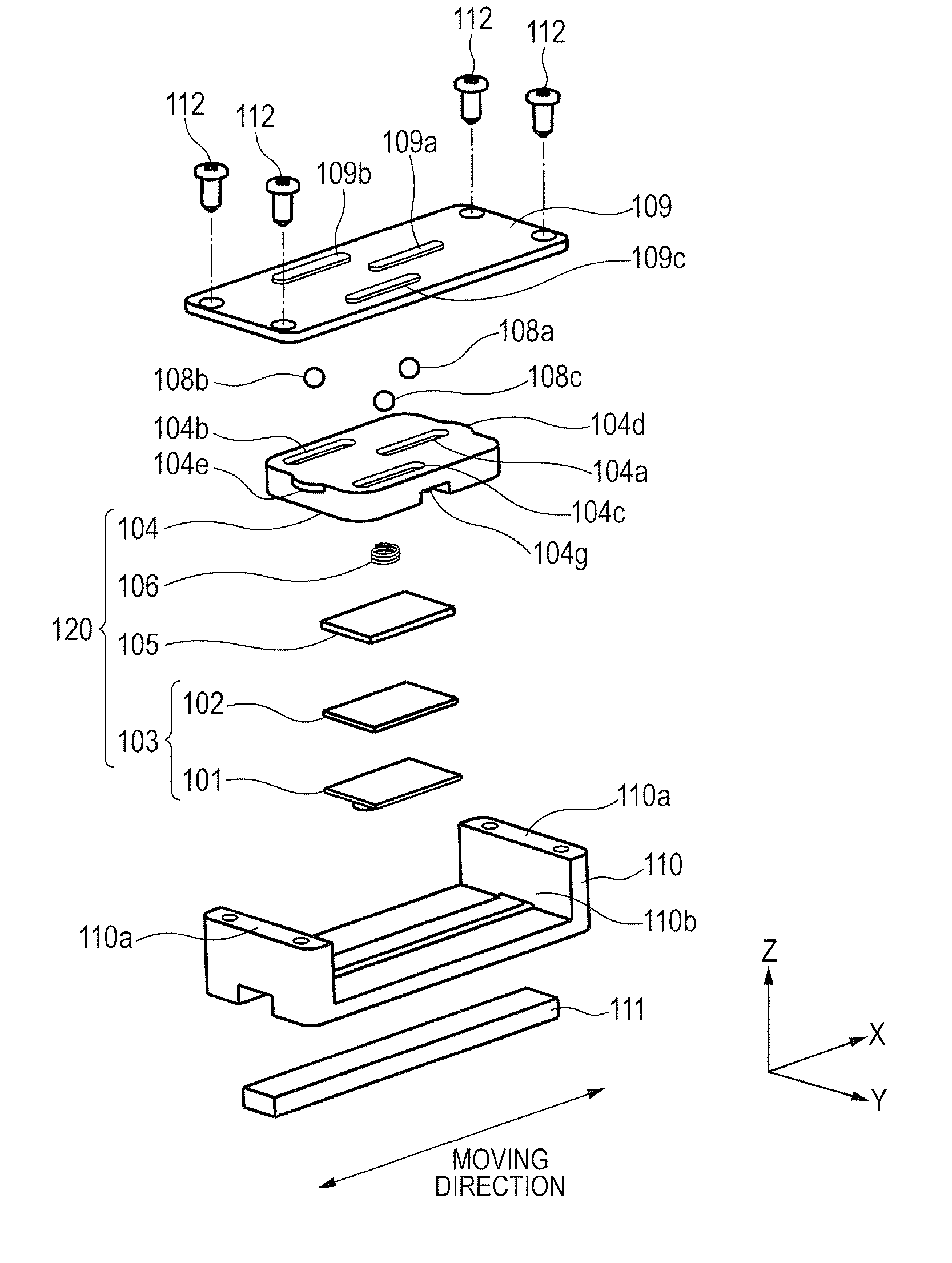Driving apparatus, lens apparatus including the same, and imaging apparatus
