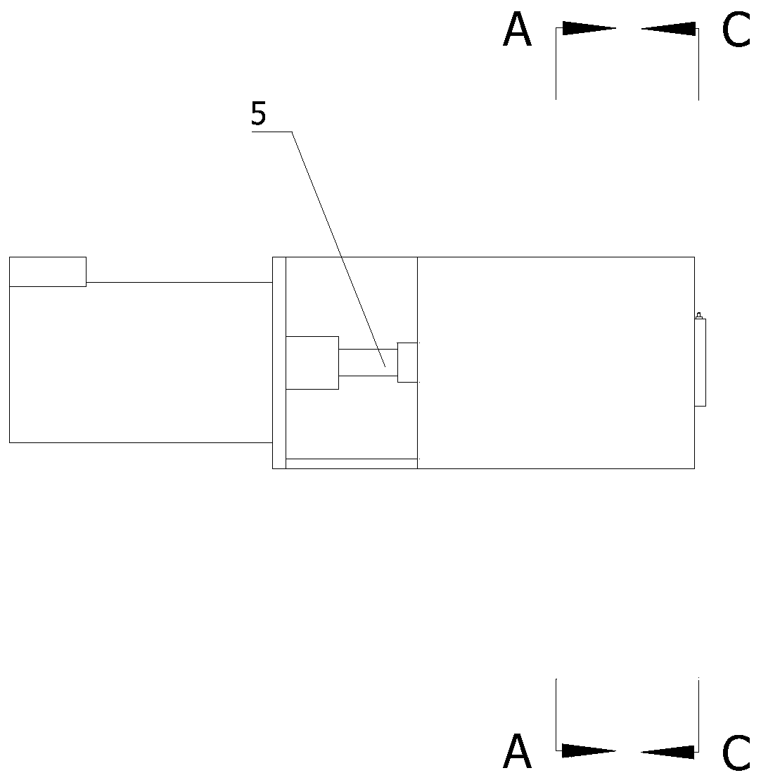 Quantitative powder supply device for metal 3D printing