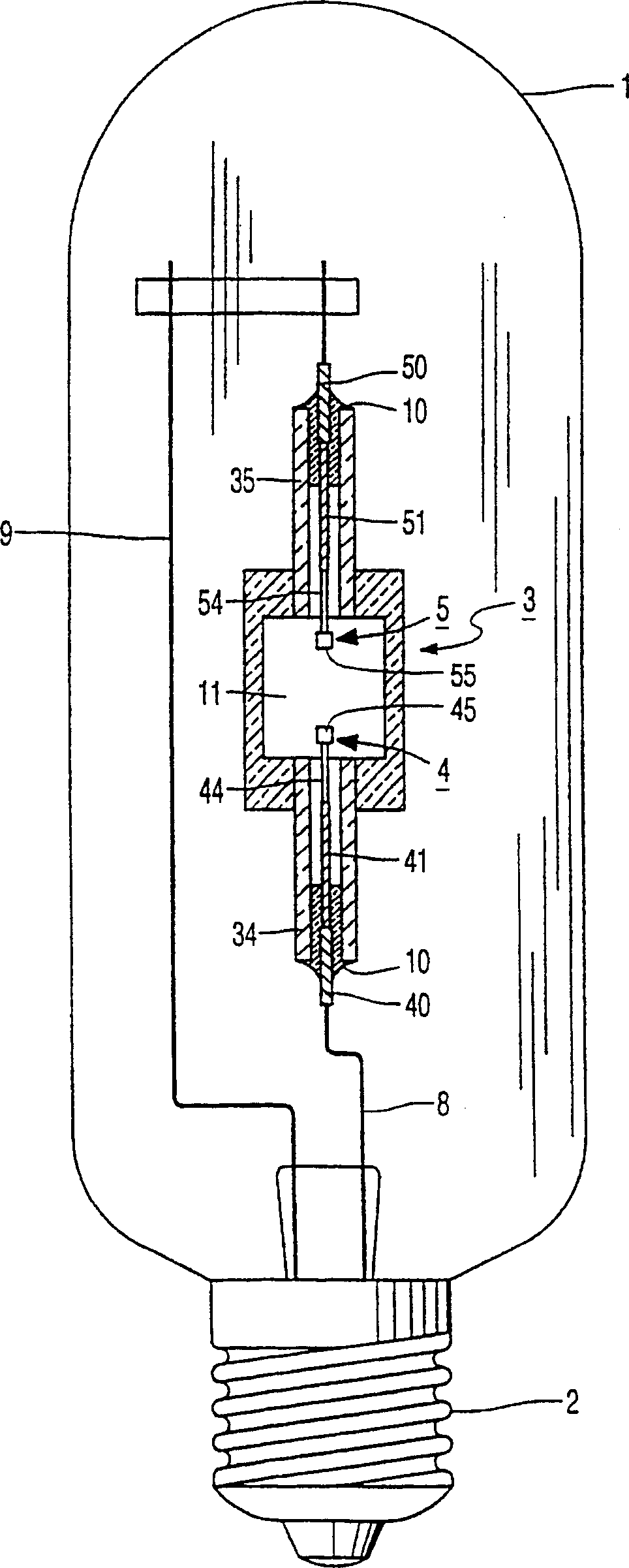 Metal-halide lamp