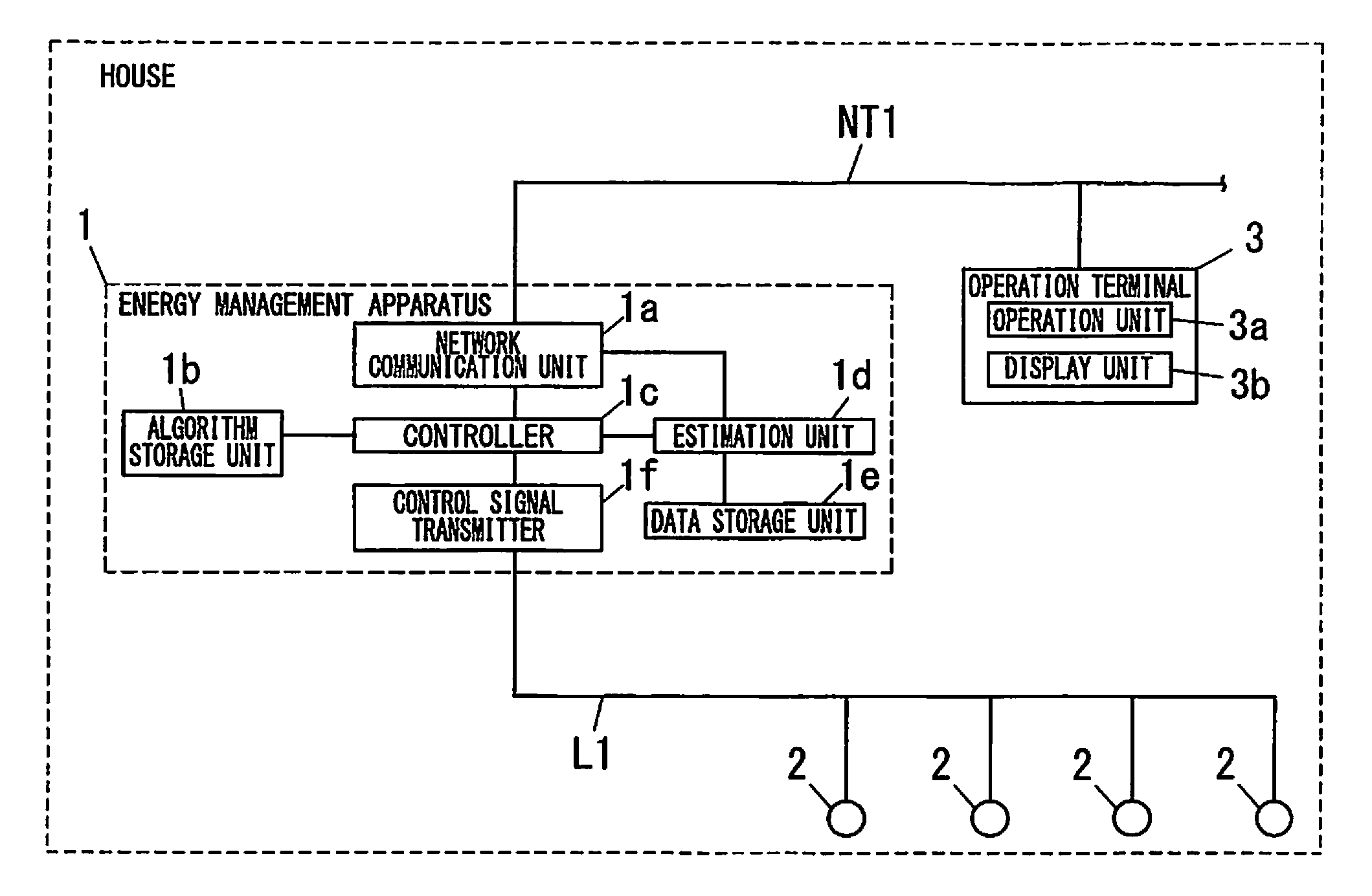 Energy management apparatus and energy management system