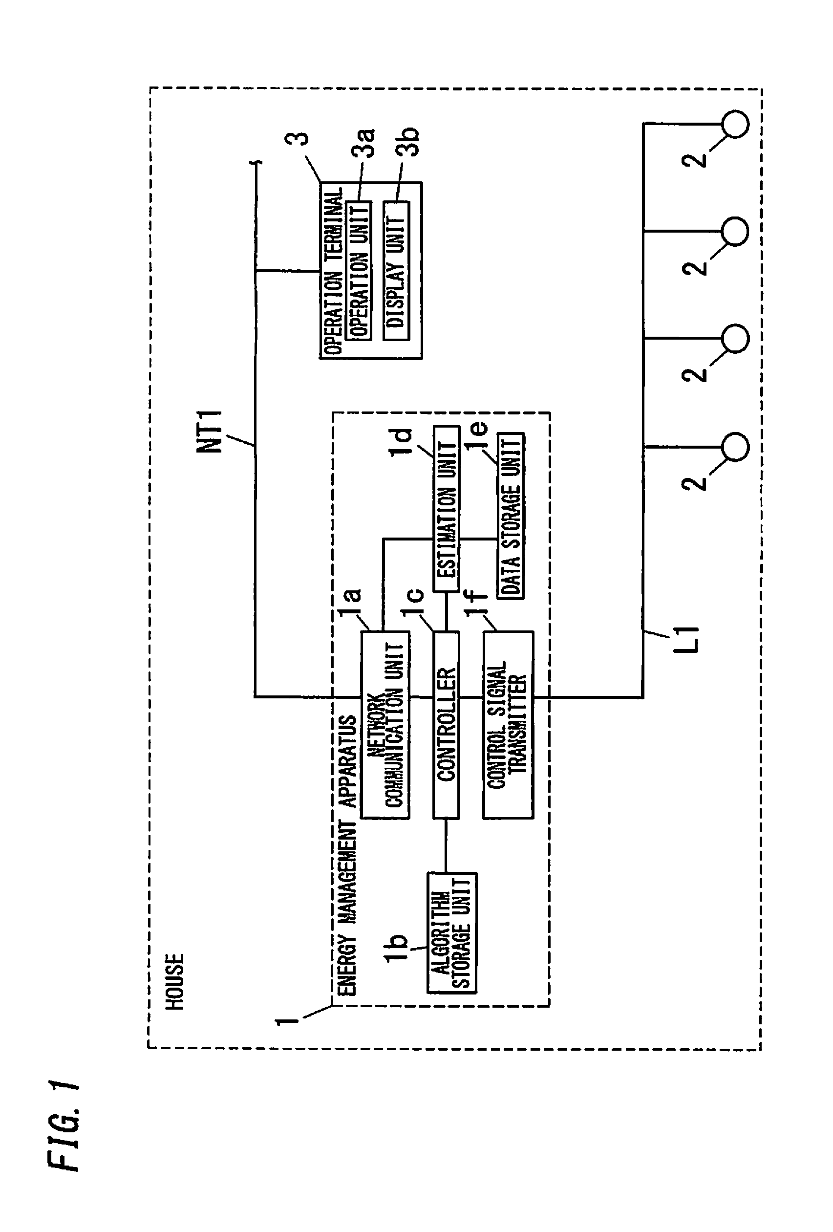 Energy management apparatus and energy management system