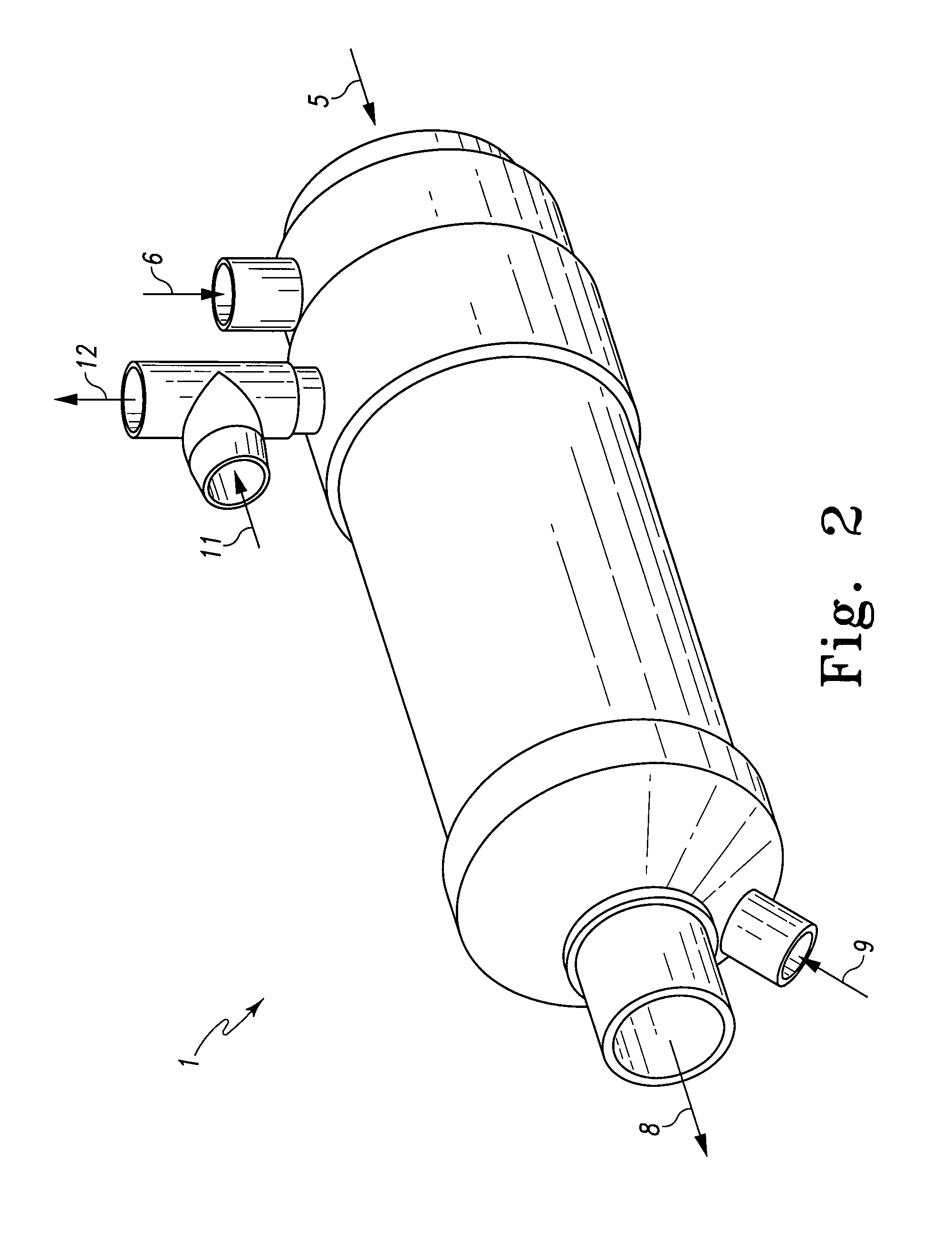 Compact air preheater for solid oxide fuel cell systems