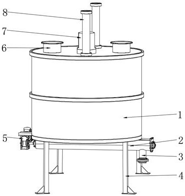 Pickling device for chilli pickled vegetable production