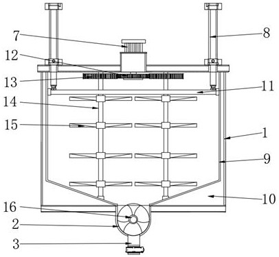 Pickling device for chilli pickled vegetable production