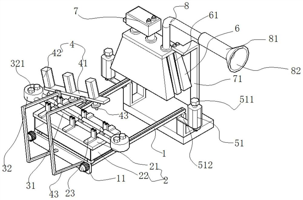 Motor stator machining device