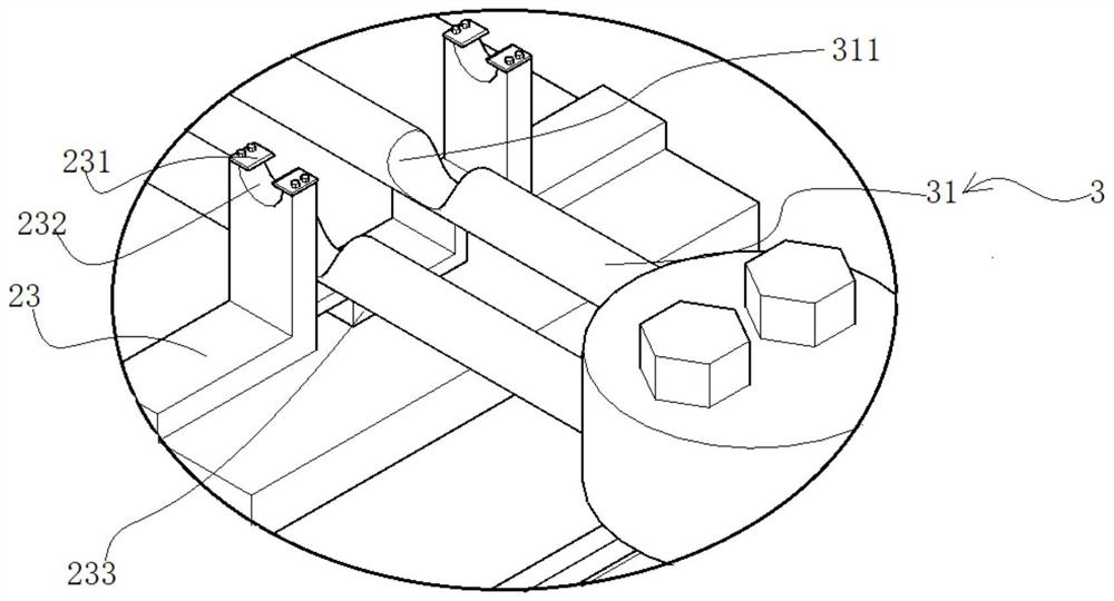 Motor stator machining device