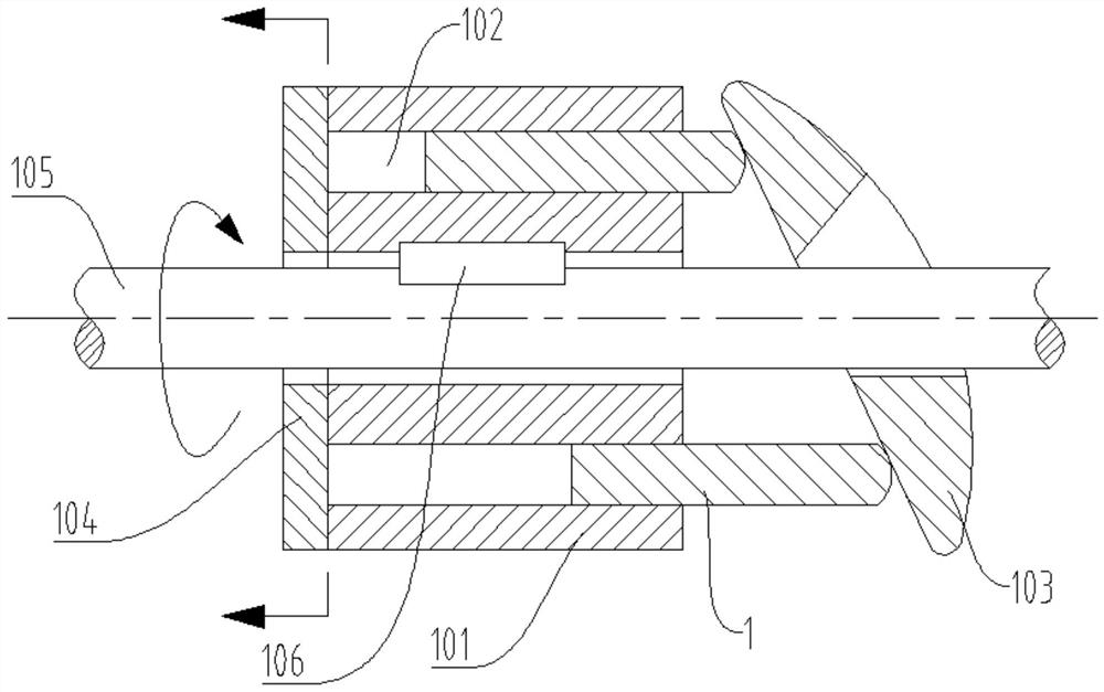 A hydraulic pump plunger with small flow pulsation