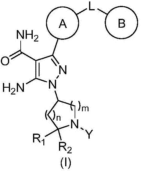 5-aminopyrazole formamide derivative as BTK inhibitor, preparation method and pharmaceutical composition thereof