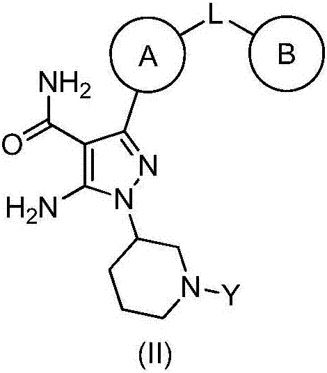 5-aminopyrazole formamide derivative as BTK inhibitor, preparation method and pharmaceutical composition thereof