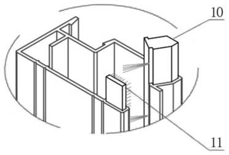 Sun shading curtain and flexible thin object clamping mechanism applied to sun shading curtain