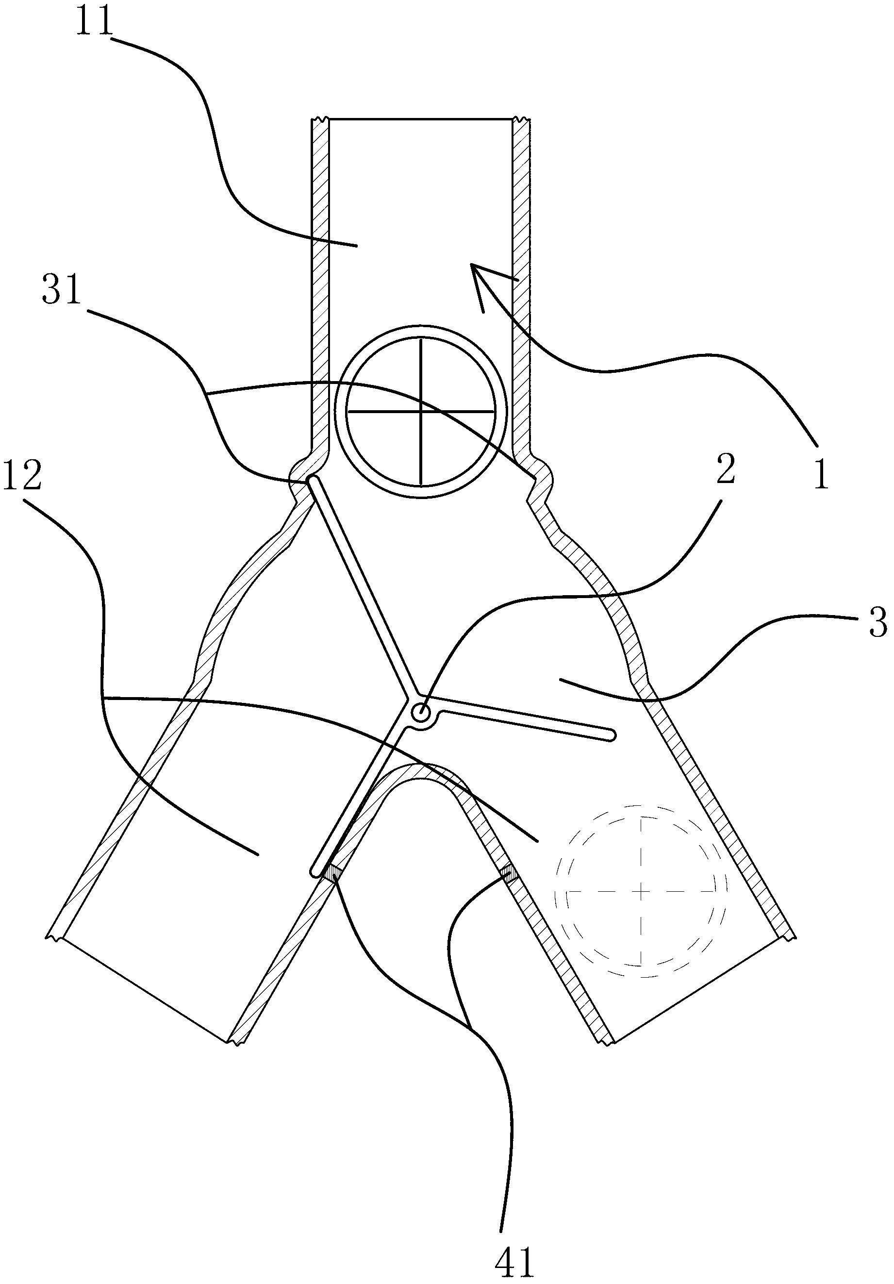 Valve seat ring distributing mechanism