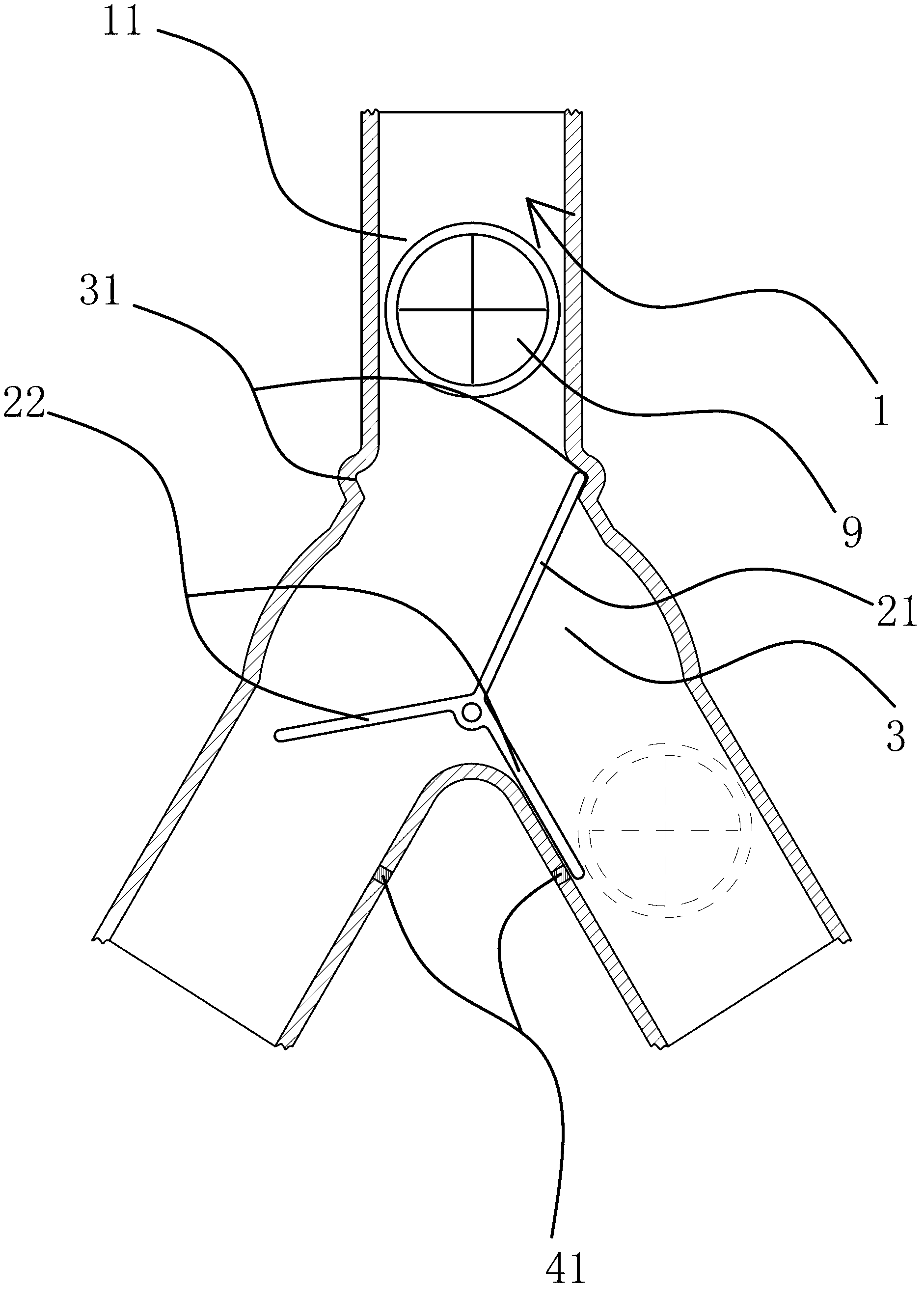 Valve seat ring distributing mechanism