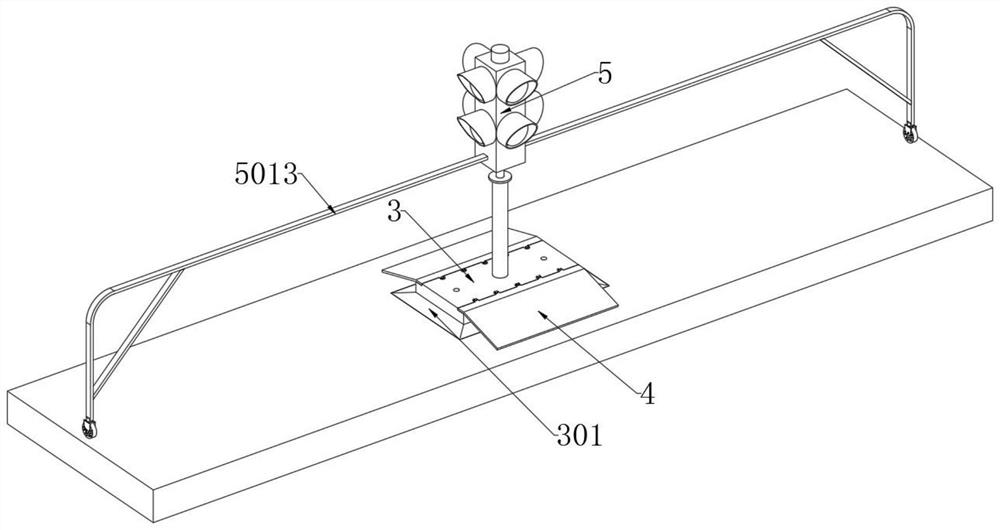 Outdoor traffic signal machine with anti-theft mechanism based on traffic safety