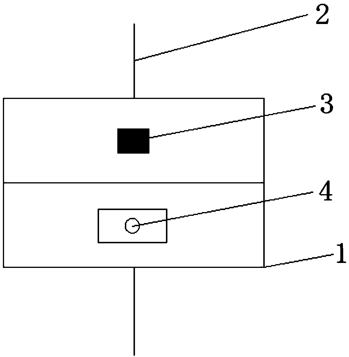 Light-operated switch for warm air blower