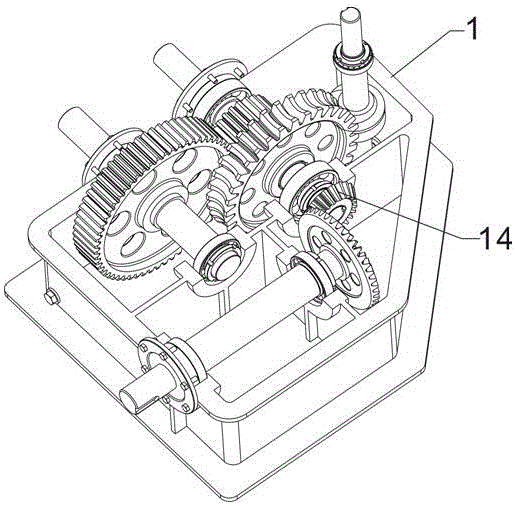 Gear transmission teaching instrument