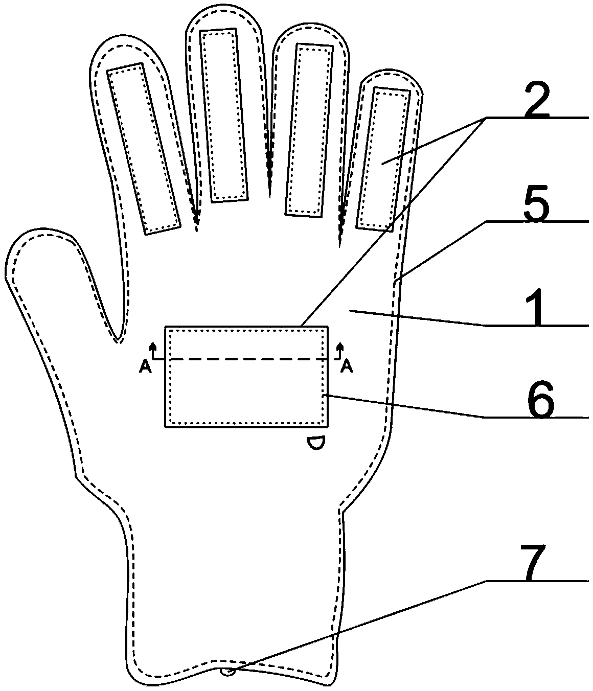 Safety protection glove