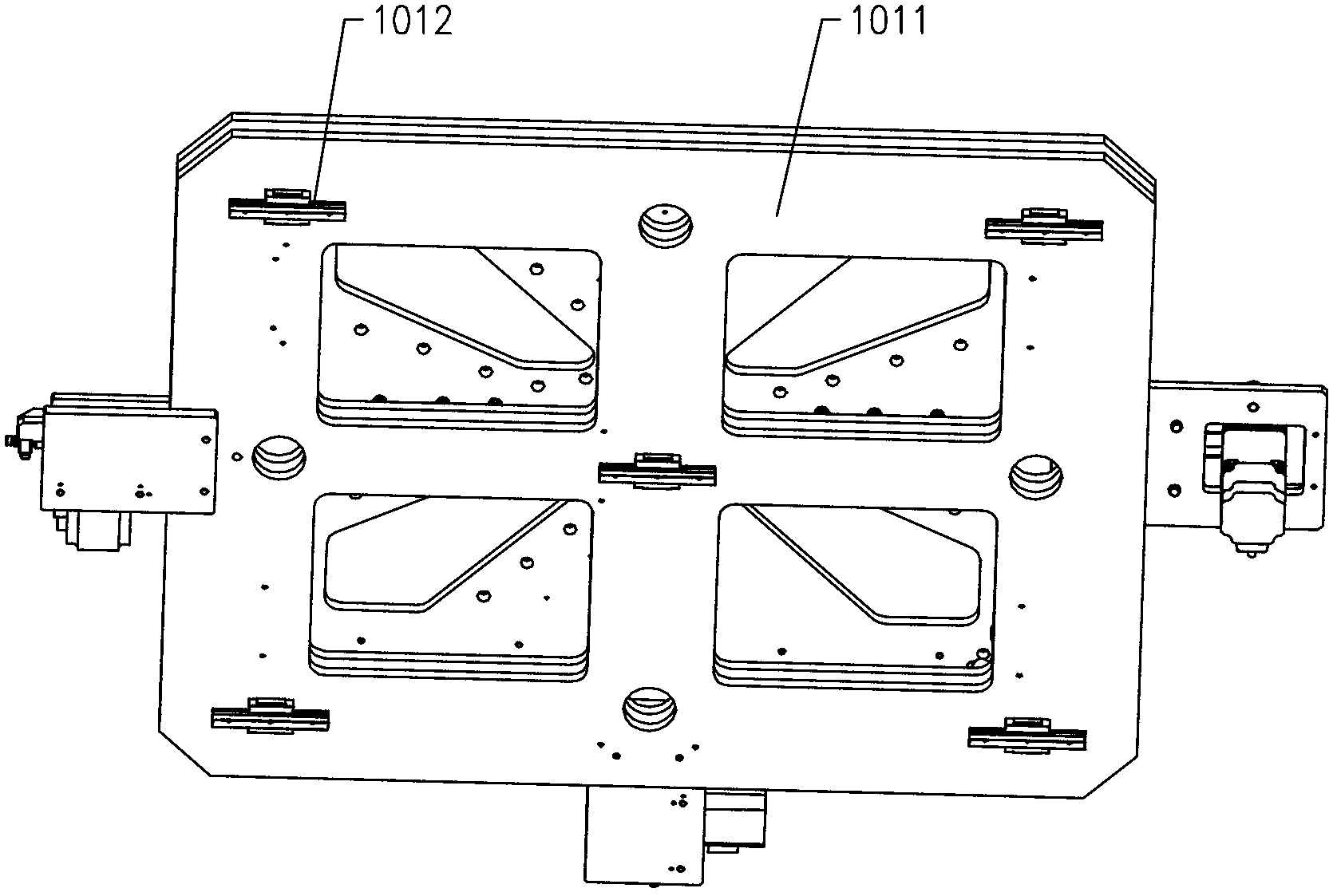 PCB and film alignment device