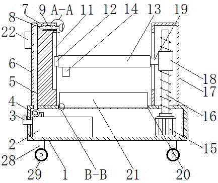 Containing bracket for medical devices