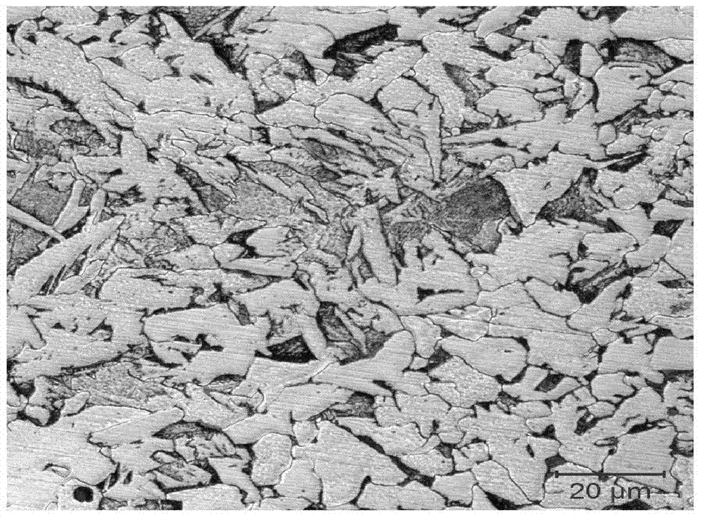 Method for controlling widmannstatten structure in upgrade of C-Mn steel