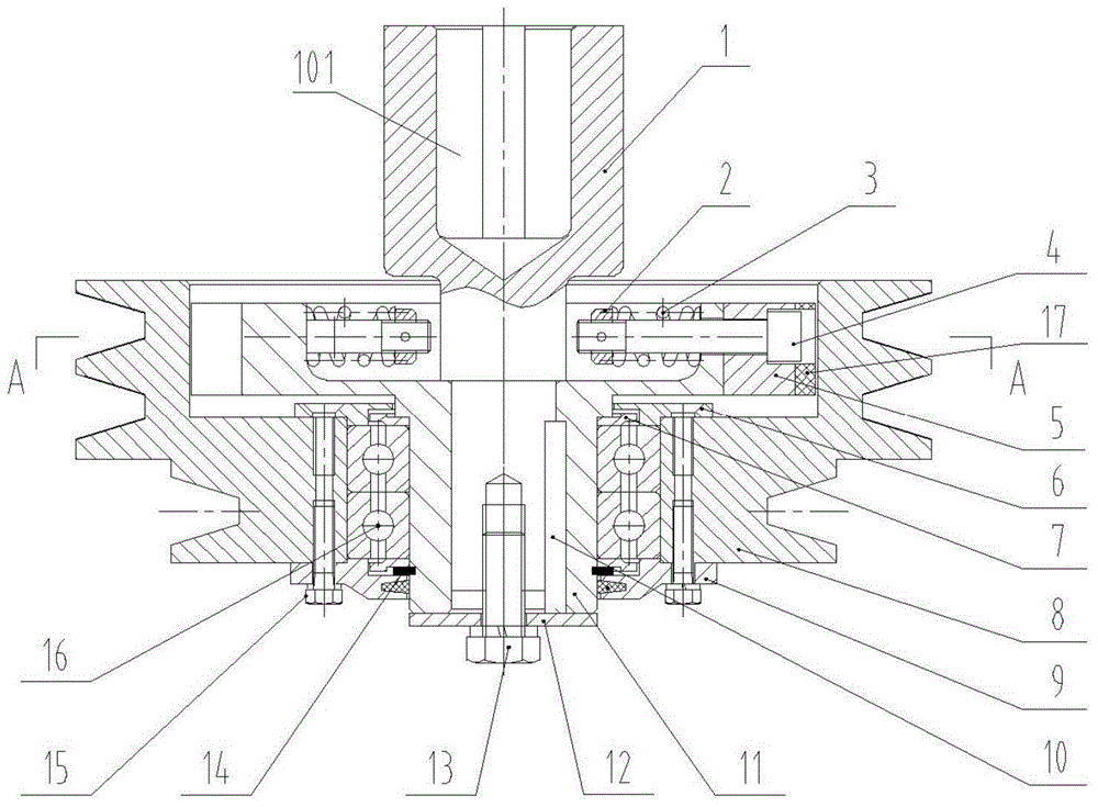 a centrifugal clutch