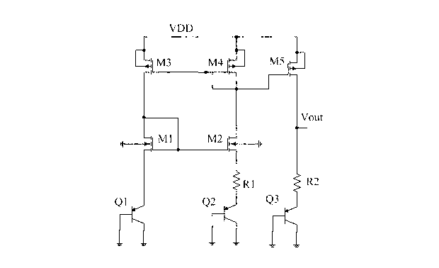 Band-gap reference voltage source circuit