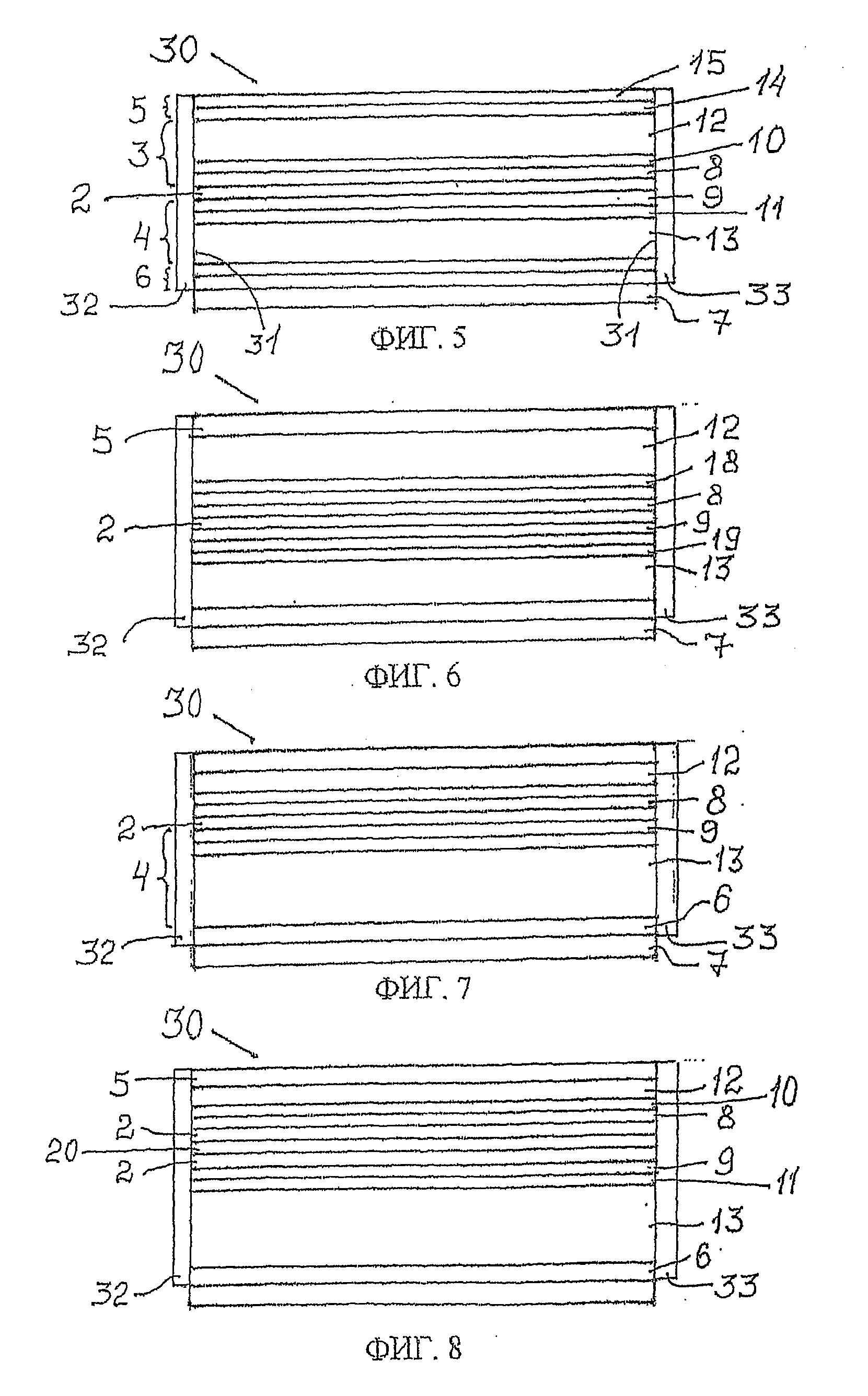 Heterostructure, injector laser, semiconductor amplifying element and a semiconductor optical amplifier a final stage