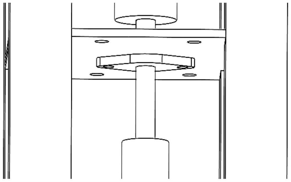 Aircraft rotational inertia measuring platform and identification method