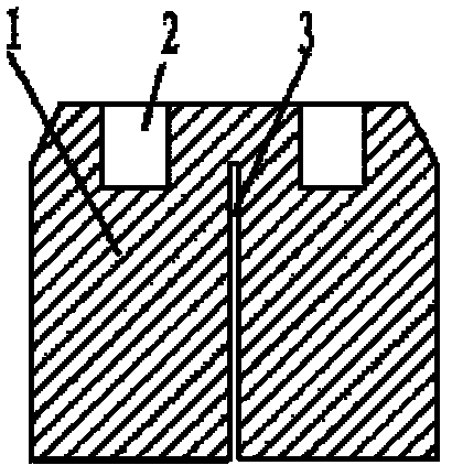 Aluminium electrolysis cell anode carbon block
