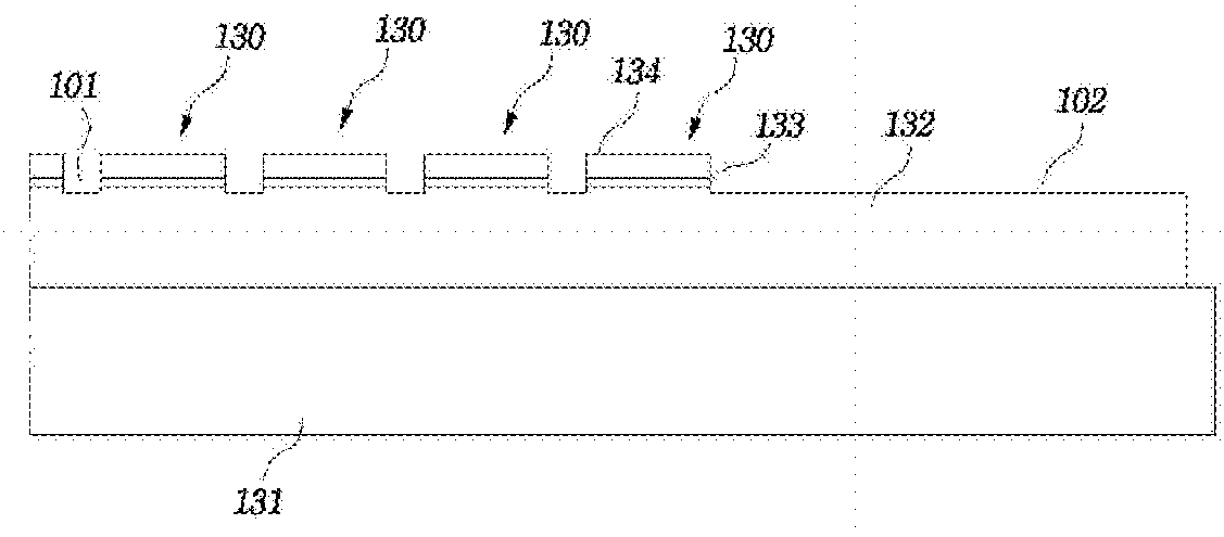 Micro-led module and method for fabricating the same