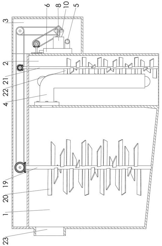 New energy biogas digester desulfurization purification and pressure stabilization system