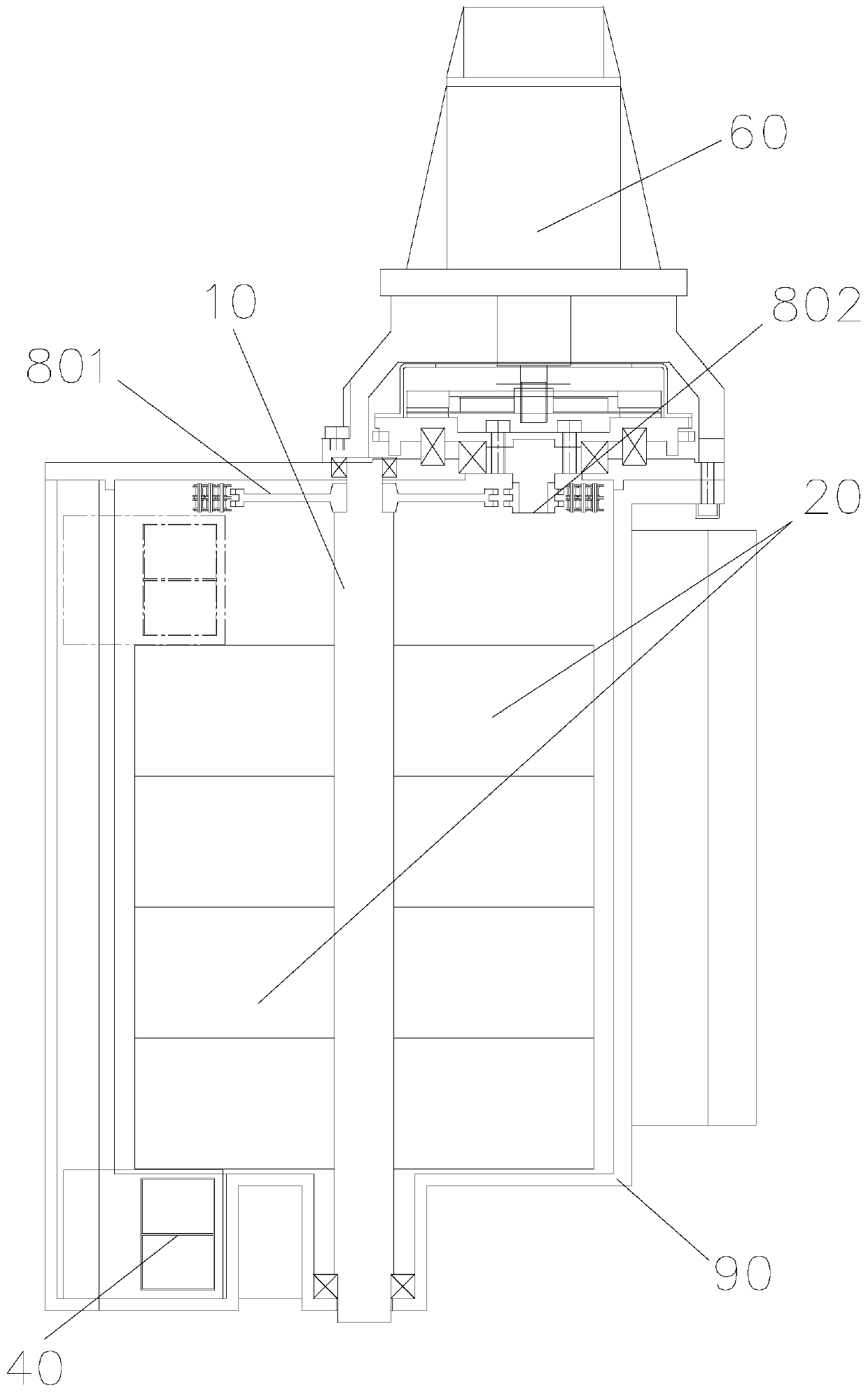 Reciprocating side drive magnetic motor