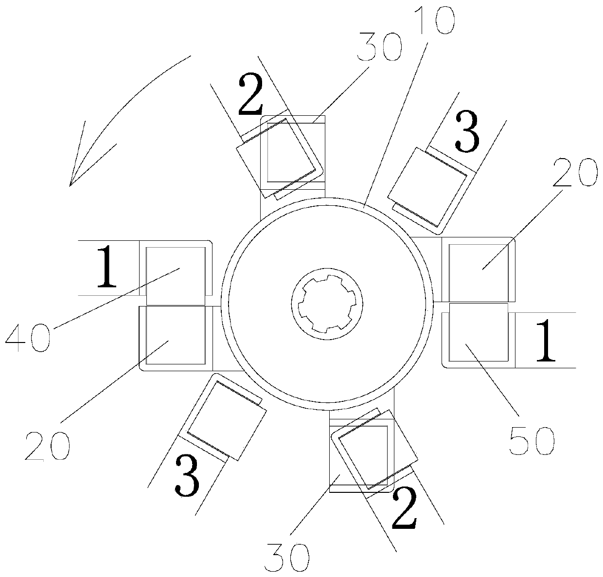 Reciprocating side drive magnetic motor