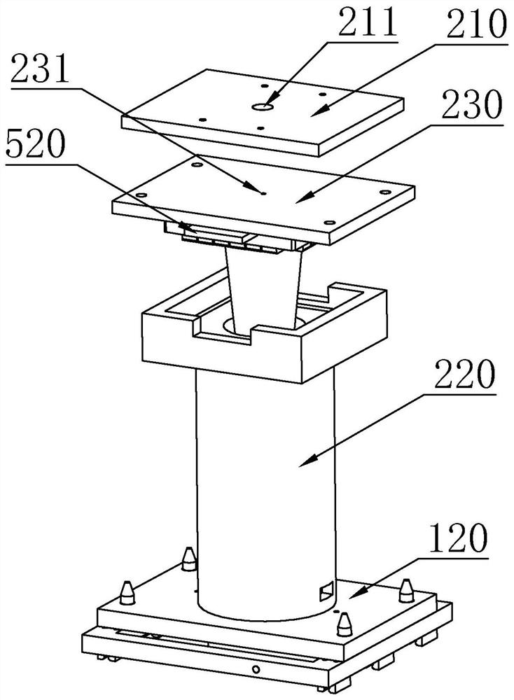 Rotary road cone molding equipment