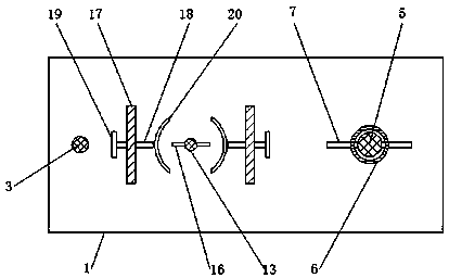 Stirring device for construction site