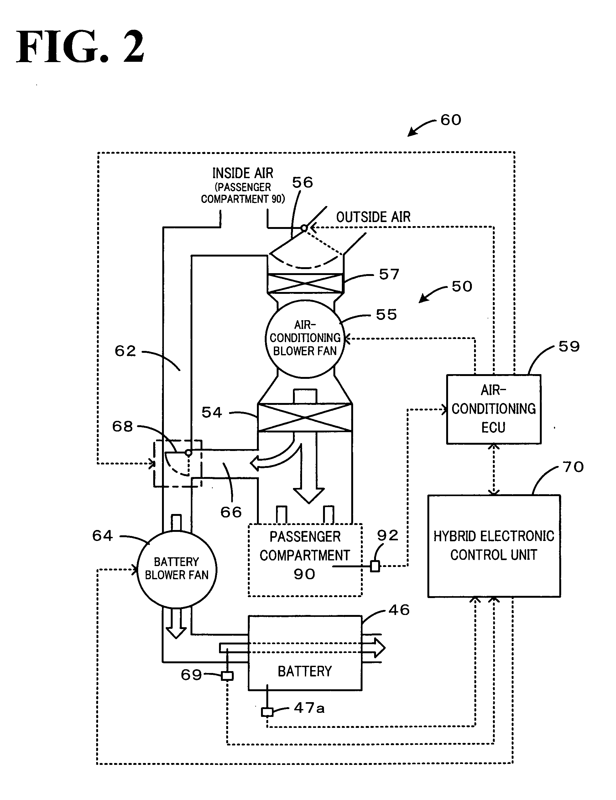 Cooling system and control method of cooling system