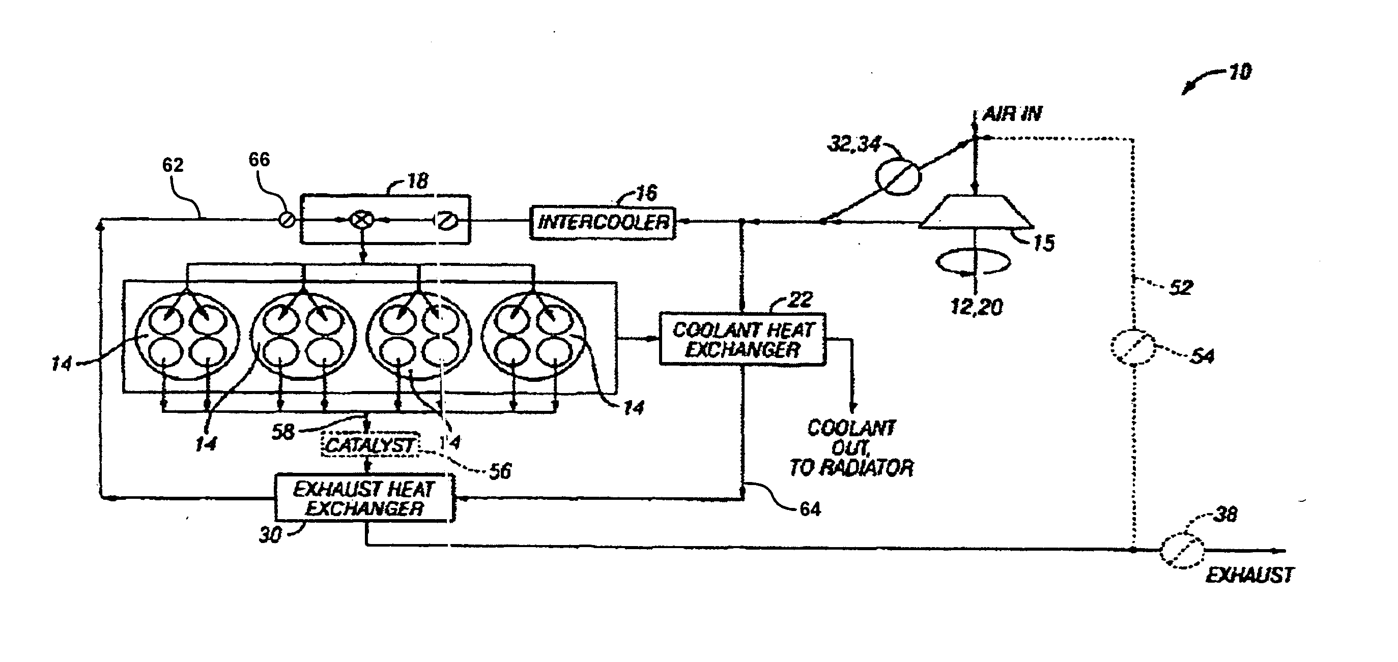 System and method for maintaining heated intake air