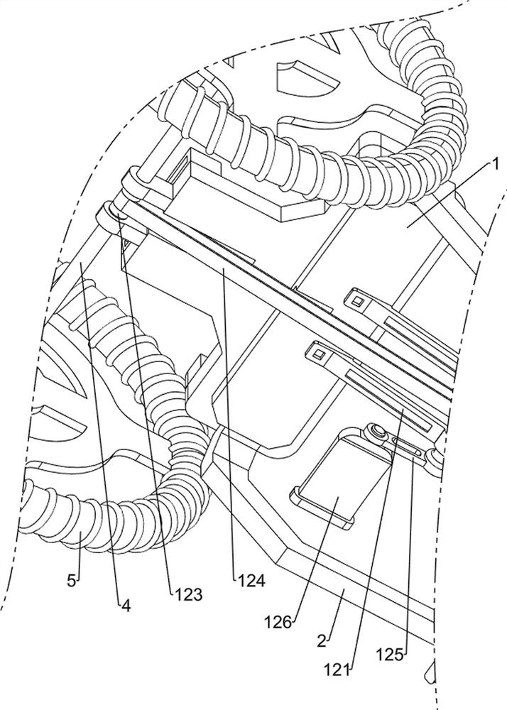 Medical limb auxiliary rehabilitation treatment chair