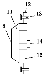 Device of fast case heat dissipation